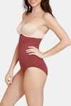 Zivame All Day Seamless Highwaist Brief - Wild Ginger — thumbnail 3